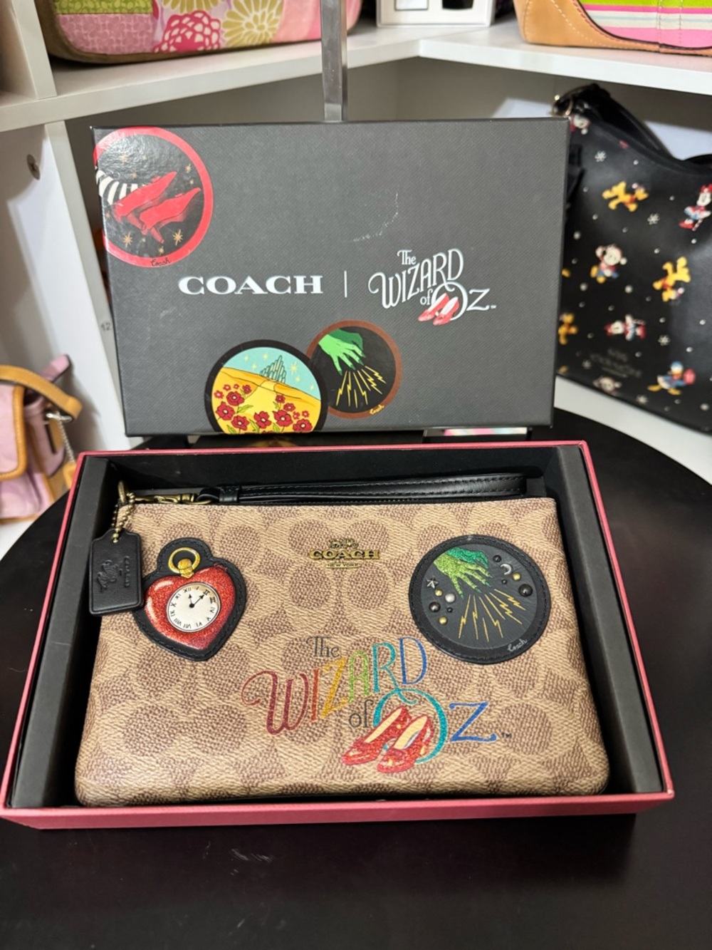 COACH x The Wizard of Oz Signature Canvas Wristlet